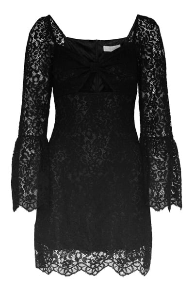 Brittany Mini Dress - Svart spets