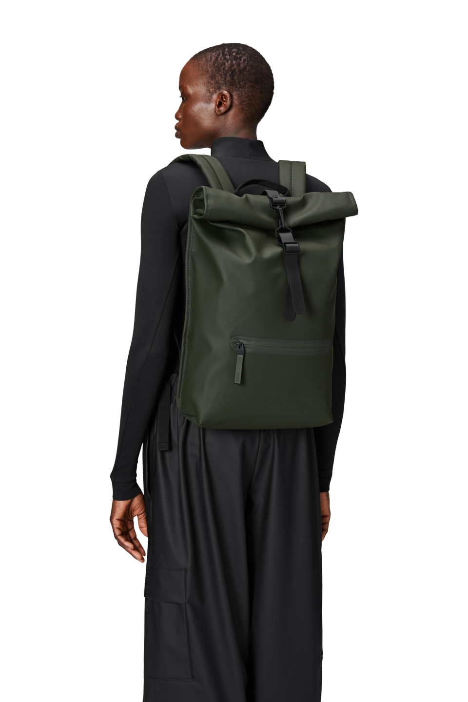 Rolltop Rucksack W3 - Grön