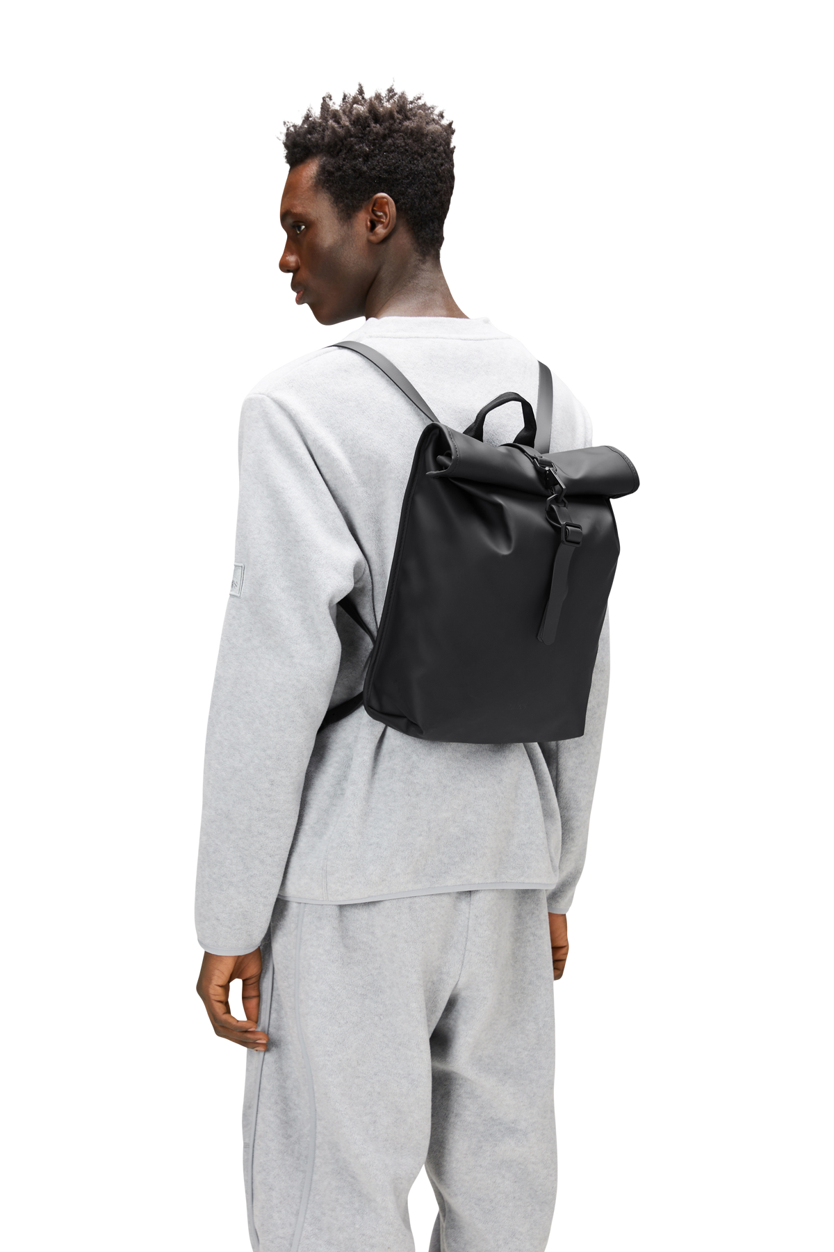 Rolltop Rucksack Mini W3 - Black