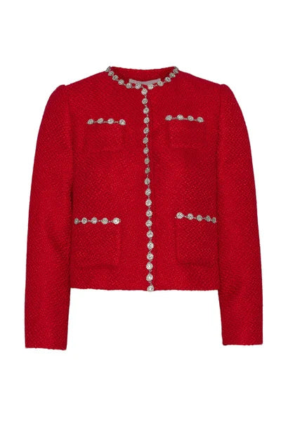 Elizabella Jacket - Red