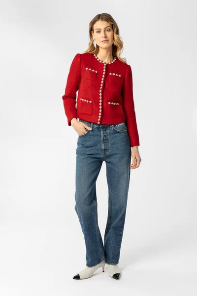 Elizabella Jacket - Red