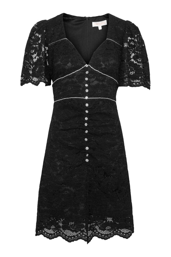 Belle Mini Dress - Svart Spets
