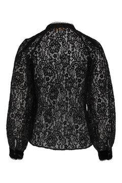 Inez Blouse - Black Lace