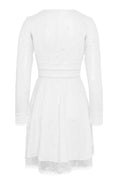 Ellie Dress - Vit Spets