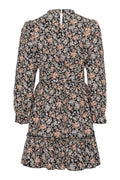 Sophie Mini Dress - Black Jacquard