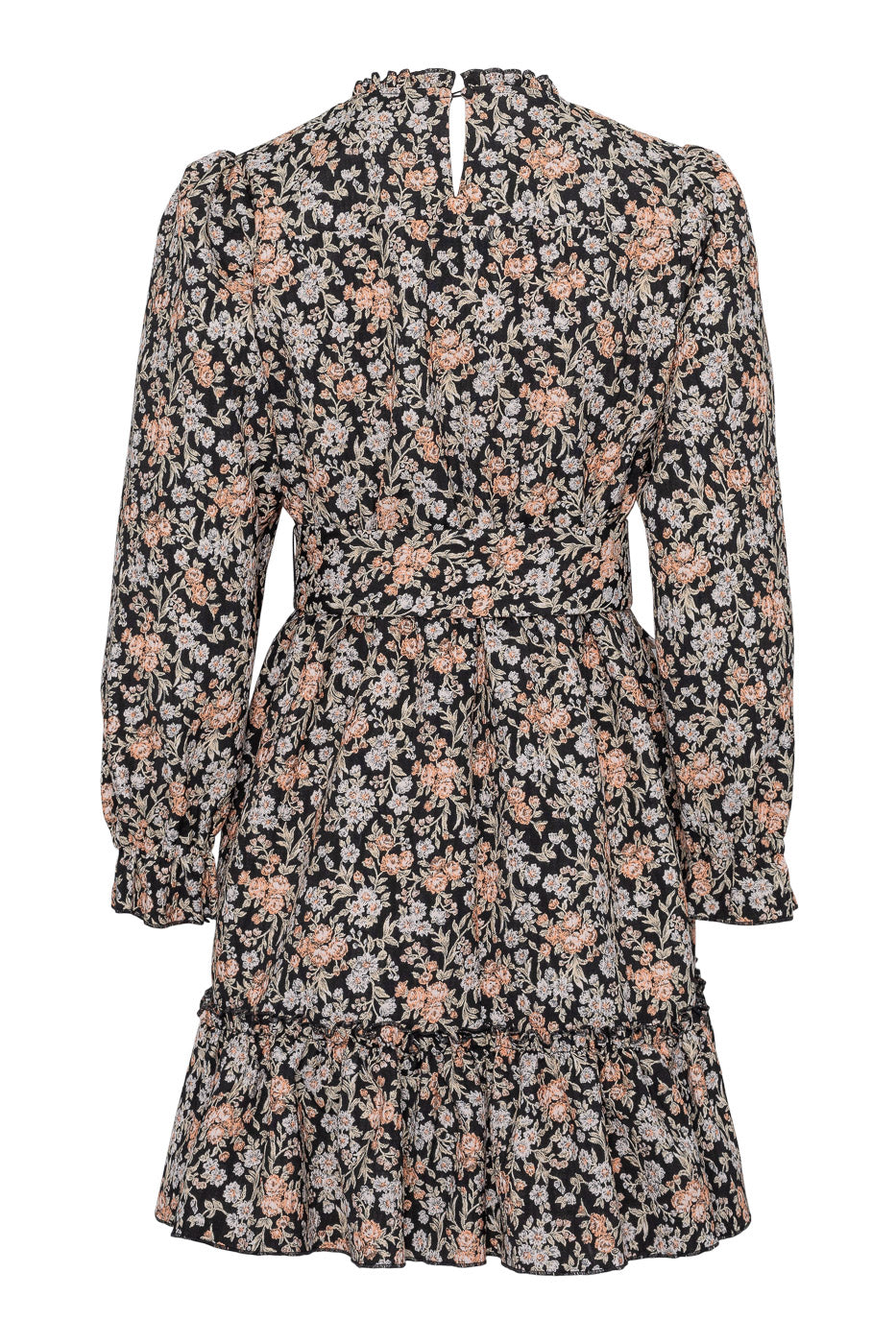 Sophie Mini Dress - Black Jacquard