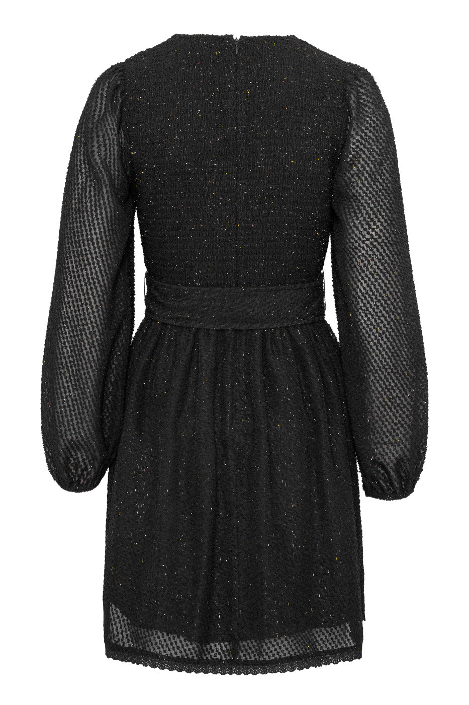 Camden Mini Dress - Black Glitter Dot