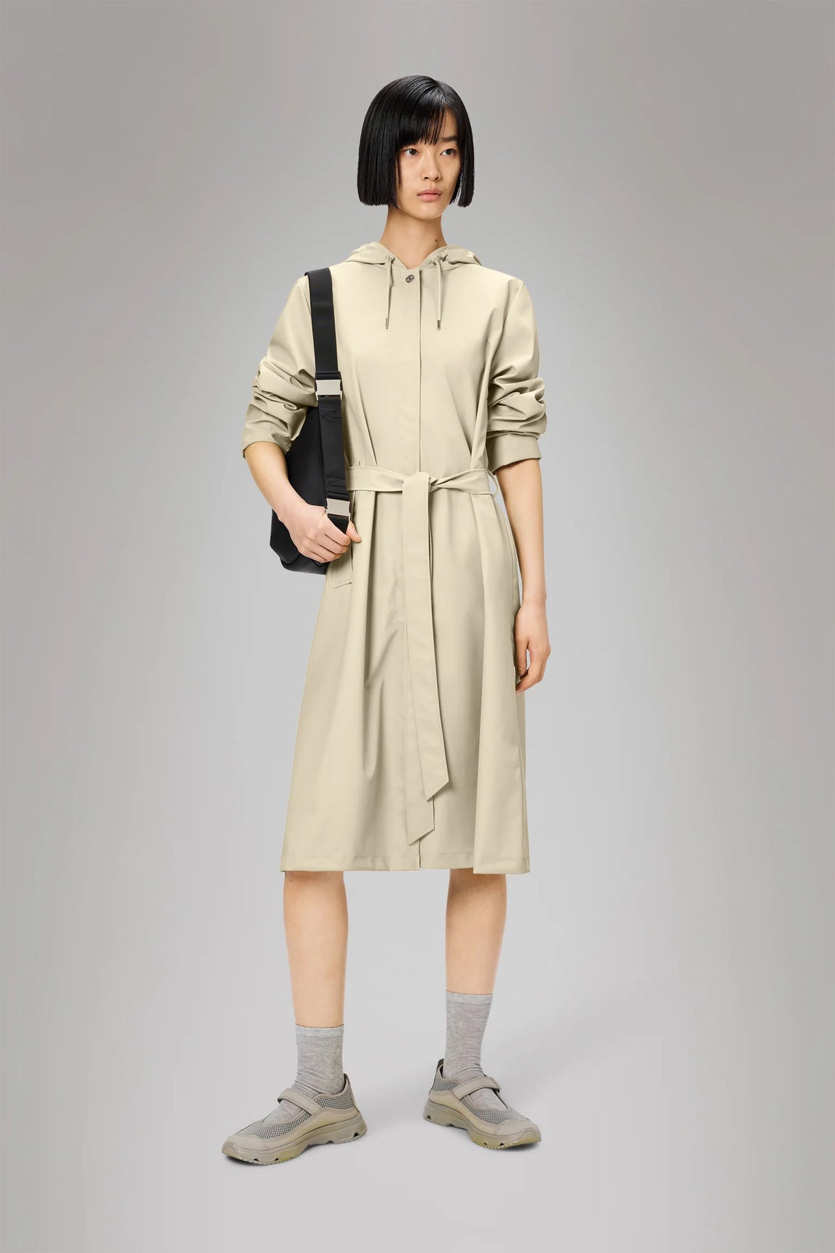 A-Line Longer W Jacket W3 - Dune