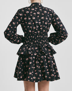 Poplin Smocking Blouse - Petals