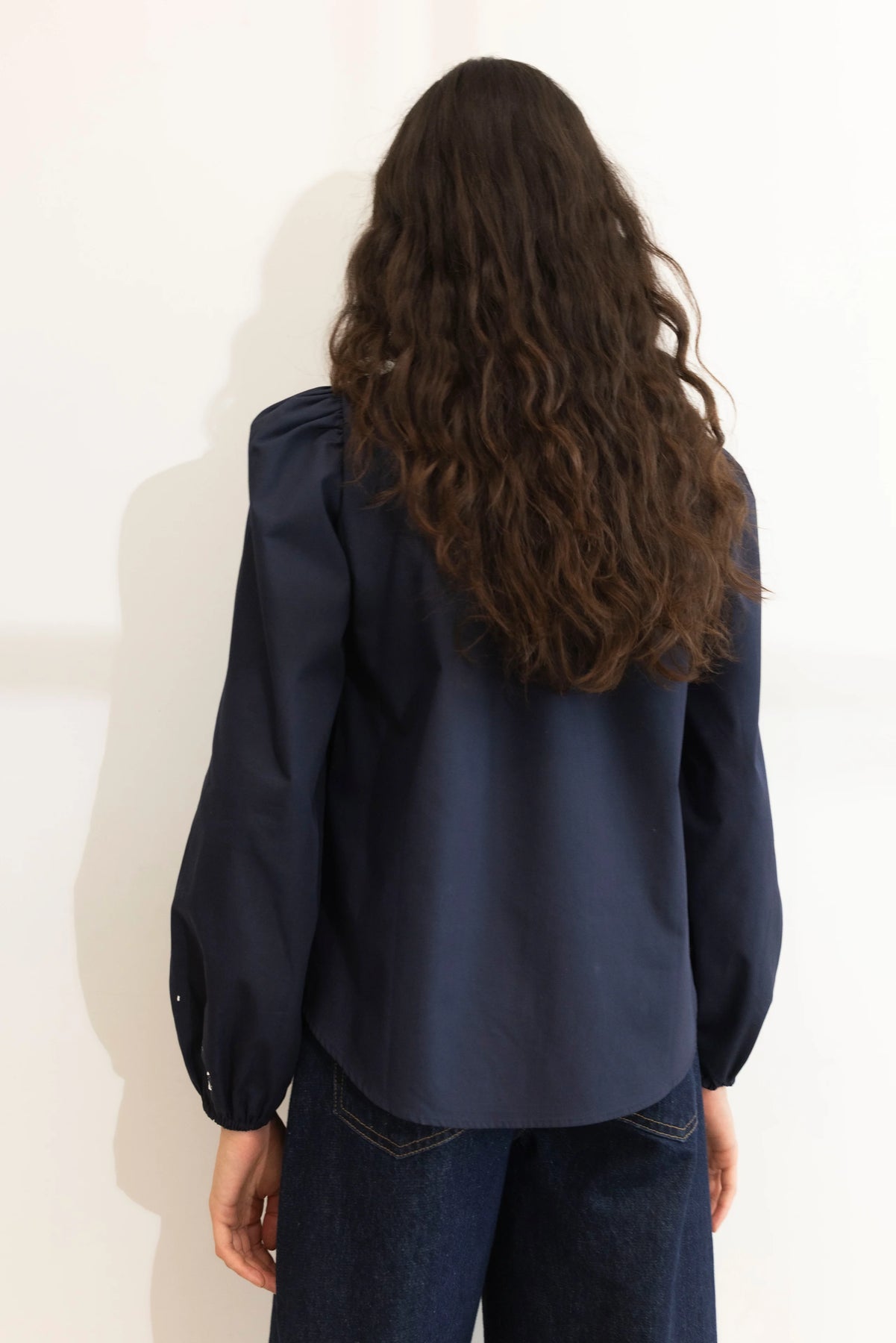 Infinity Blouse - Mörkeblå