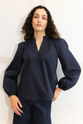 Infinity Blouse - Mörkeblå