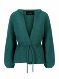 Fredrikke Chunky Cardigan - Frosty Spruce