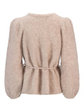Fredrikke Chunky Kofta - Beige Melange