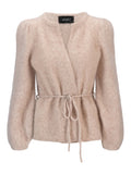 Fredrikke Chunky Kofta - Beige Melange
