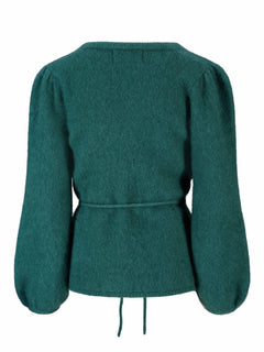 Fredrikke Chunky Cardigan - Frosty Spruce
