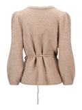 Fredrikke Chunky Kofta - Hazel Beige