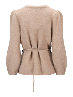 Fredrikke Chunky Cardigan - Hazel Beige