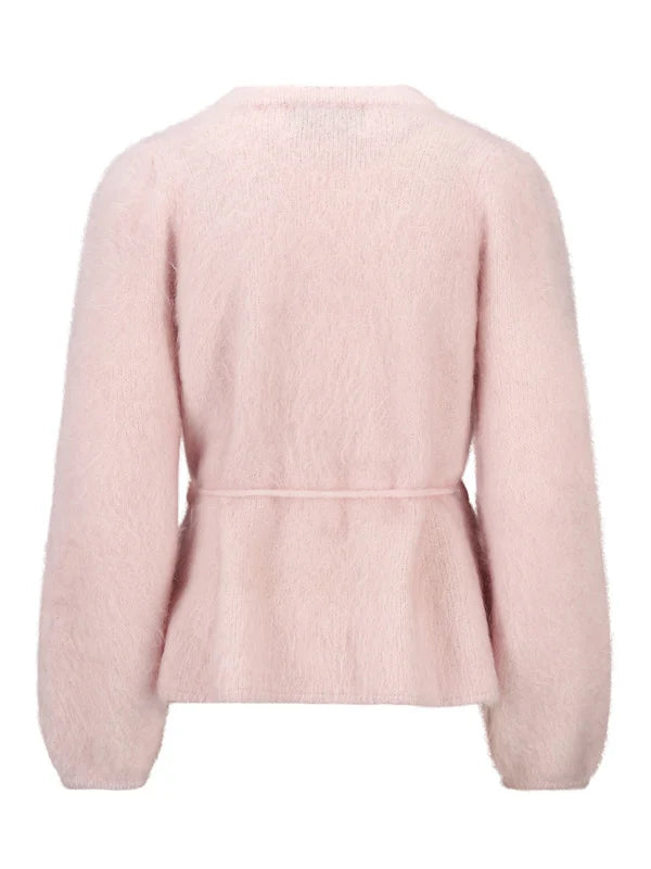 Fredrikke Chunky Cardigan - Rosa