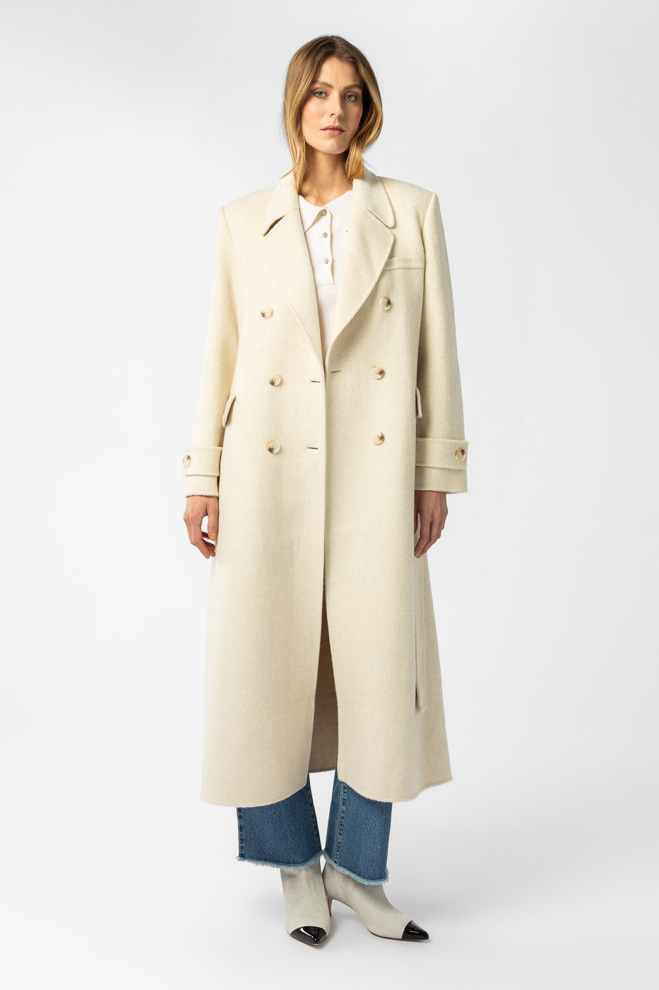 Amelia Coat - Cream