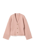 Lenyx Stickad Kofta - Blush Pink