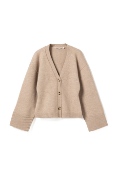Lenyx Knit Cardigan - Sand Melange
