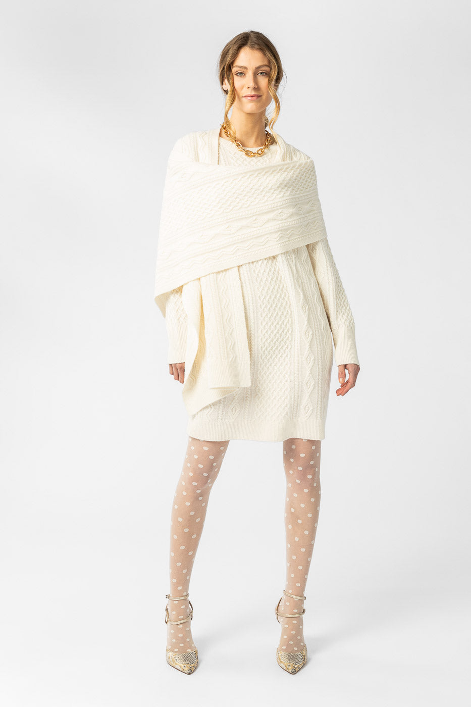 Nellie Dress - White