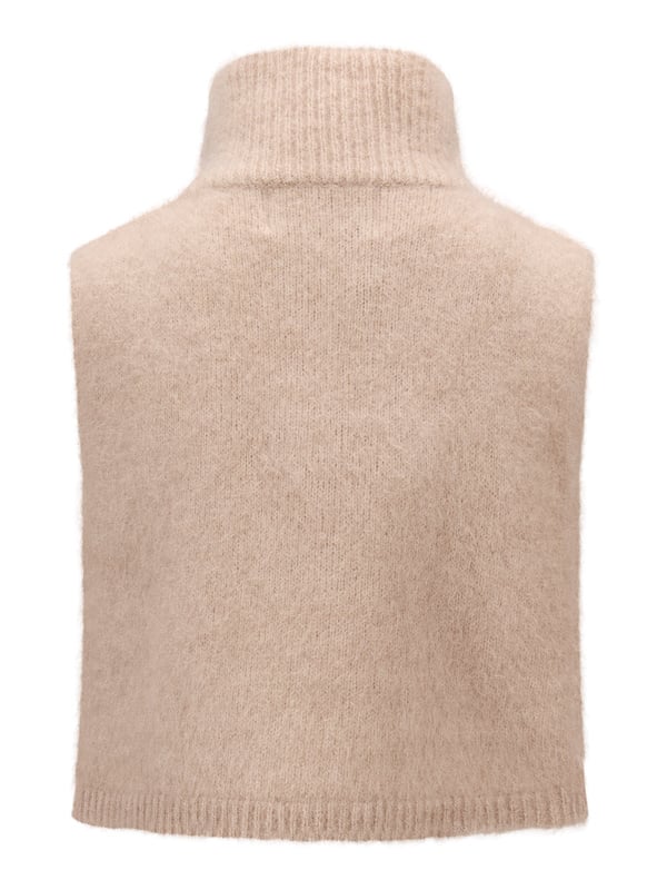 Belinda Chunky High Neck - Hazel Beige