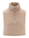 Belinda Chunky High Neck - Hazel Beige