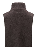 Belinda Chunky High Neck - Mörkbrun