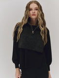 Belinda Chunky High Neck - Charcoal