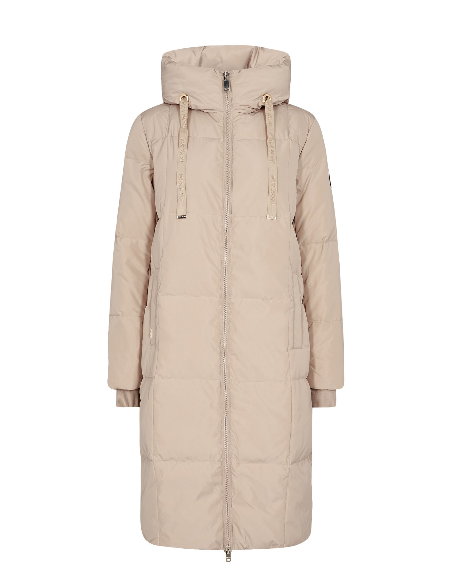 Nova Square Down Coat - Savannah Tan