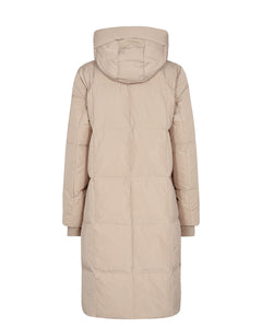 Nova Square Down Coat - Savannah Tan