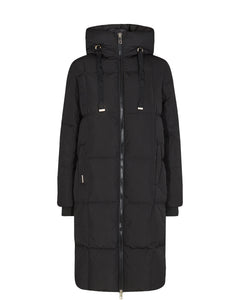 Nova Square Down Coat - Black
