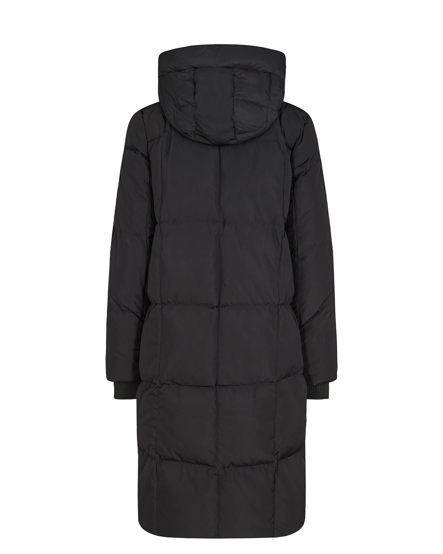 Nova Square Down Coat - Svart