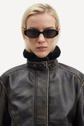 Sameadow Bomber - Washed Black Olive