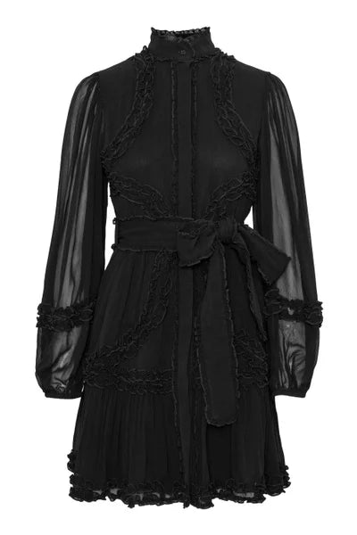 Violetta Mini Dress - Svart