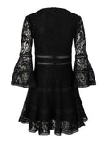Millie Lace Dress - Black