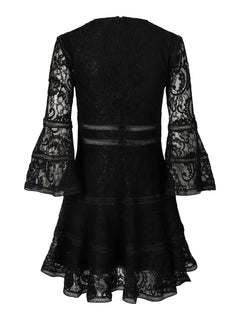 Millie Lace Dress - Black