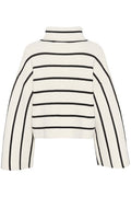 GeorgiaGZ Short Pullover - Egret With Black S