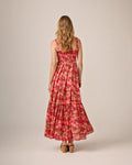 Cotton Party Strap Dress - Crush