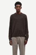 Isak Knit Sweater - Turkish Coffee