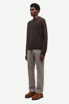 Isak Knit Sweater - Turkish Coffee