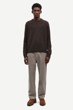 Isak Knit Sweater - Turkish Coffee