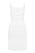 Juniper Mini Dress - White Lace