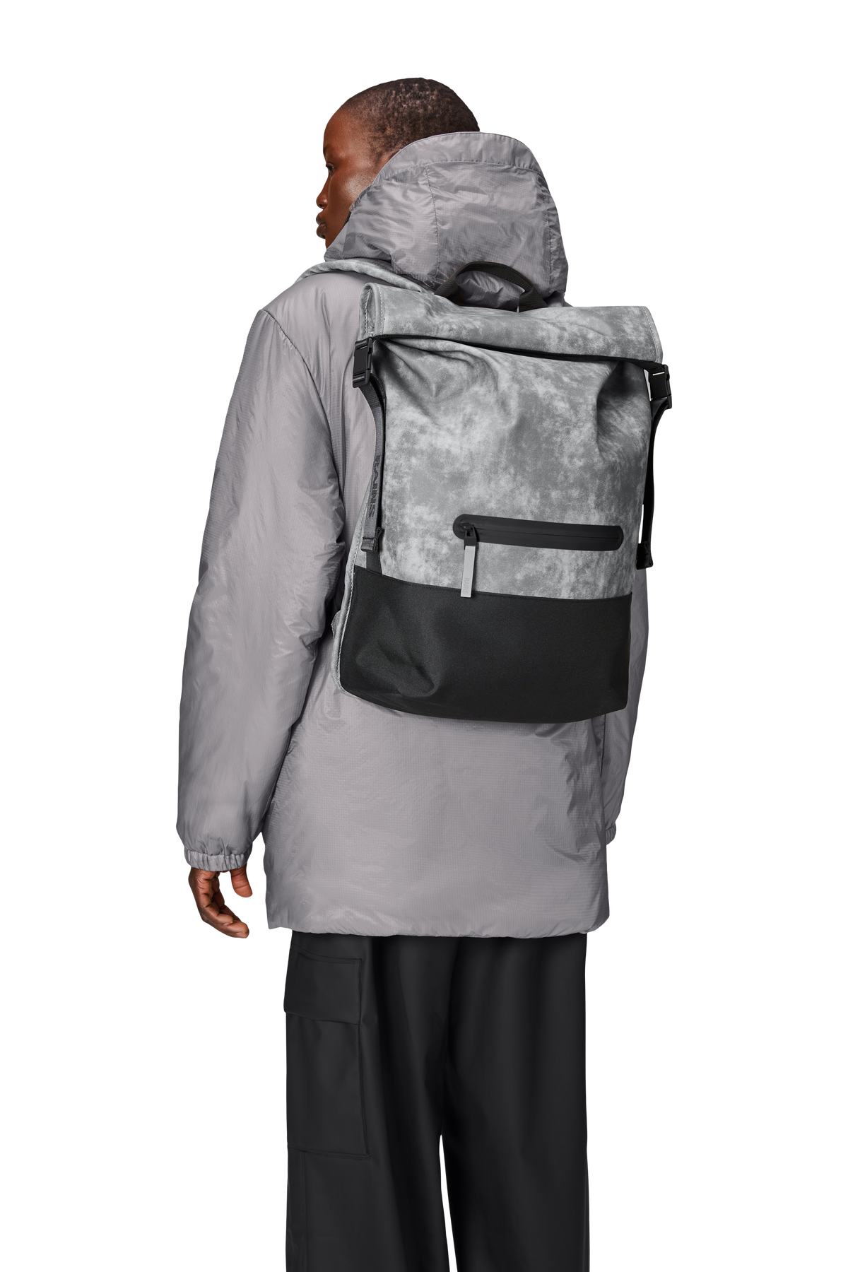 Trail Rolltop Backpack W3 - Distressed Grey