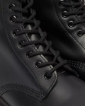 1460 Mono Milled Nubuck Leather Lace Up Boots - Svart