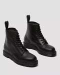 1460 Mono Milled Nubuck Leather Lace Up Boots - Svart