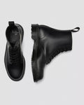1460 Mono Milled Nubuck Leather Lace Up Boots - Svart