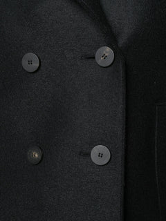 Peacoat Pressed Wool - Black