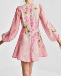 Organza Miniklänning - Cherry Blossom